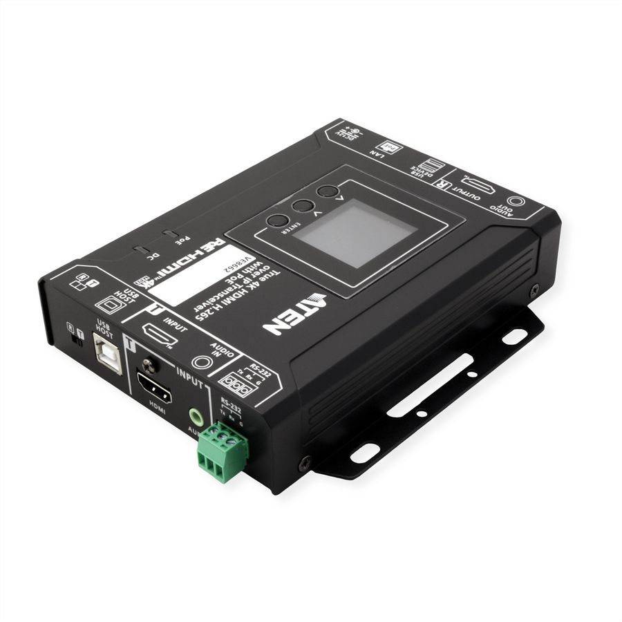 ATEN VE8662 Émetteur-récepteur HDMI H.265 sur IP véritable 4K avec PoE
