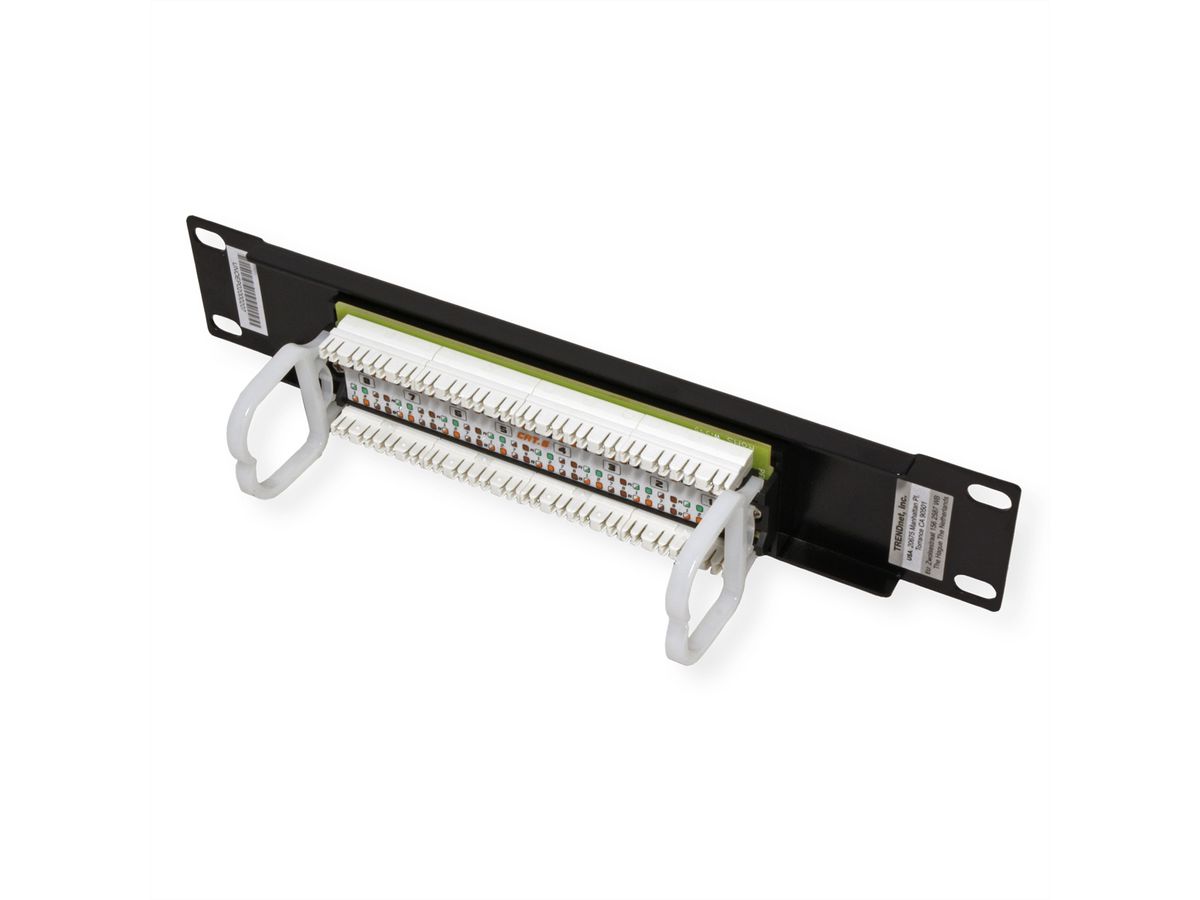 TRENDnet TC-P08C6 Panneau de brass. 10" 8 ports Cat. 6 non-blindé