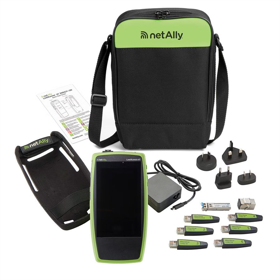 NETALLY LinkRunner AT-3000-KIT Testeur de câble réseau et de connectivité