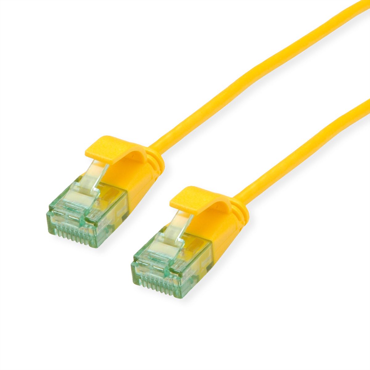 ROLINE RM Cordon Data Center UTP Cat.6A (Classe EA), slim, jaune, 5 m