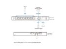 ATEN PG5308G PDU écologique avec compteur 30 A/32 A, 8 prises, 1U