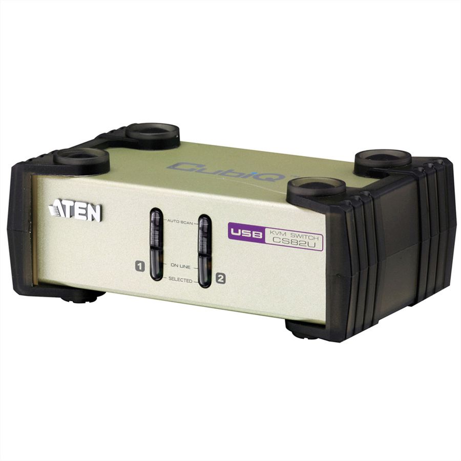 ATEN CS82U Switch KVM VGA, PS/2+USB, 2 ports