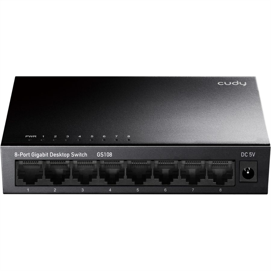 CUDY GS108 Switch 8 ports Gigabit métal