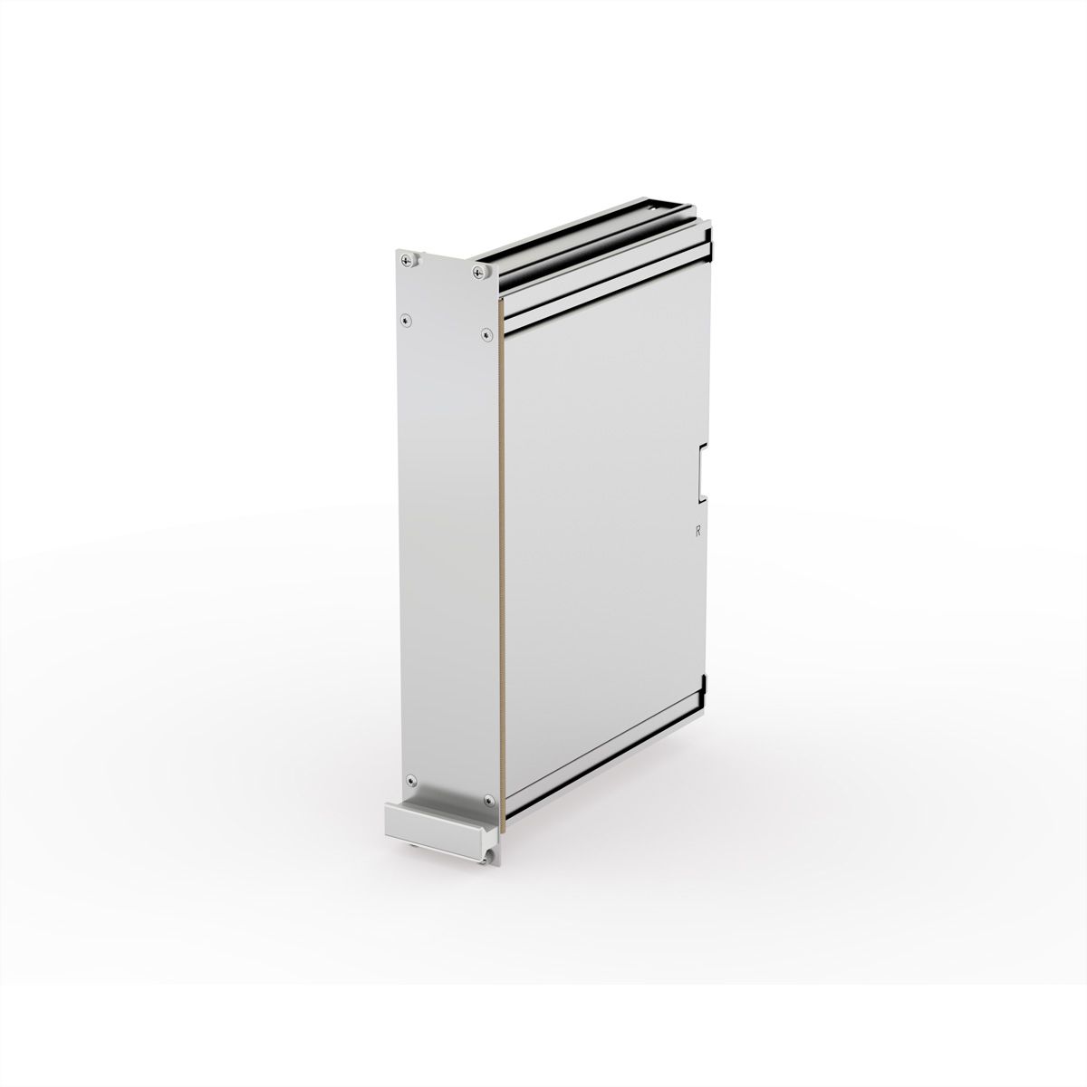 SCHROFF Unité enfichable de type cadre PRO Kit, blindé, capot lisse, 1 connecteur, 6 U, 10 HP, 167 mm