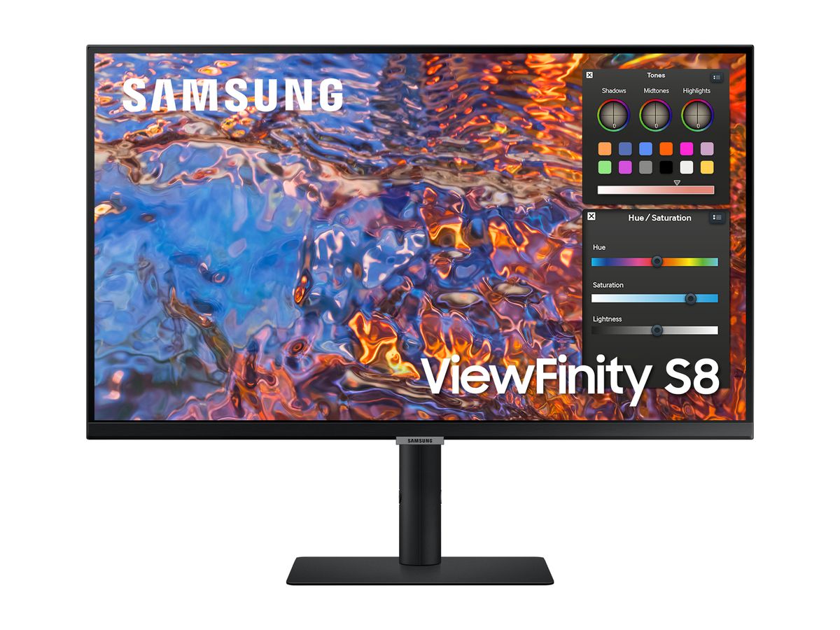 Samsung S80PB LED display 68,6 cm (27") 3840 x 2160 pixels 4K Ultra HD Noir