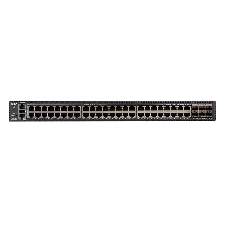 ATEN ES0154P Commutateur géré 54 ports Gigabit Ethernet de couche 2+ avec PoE