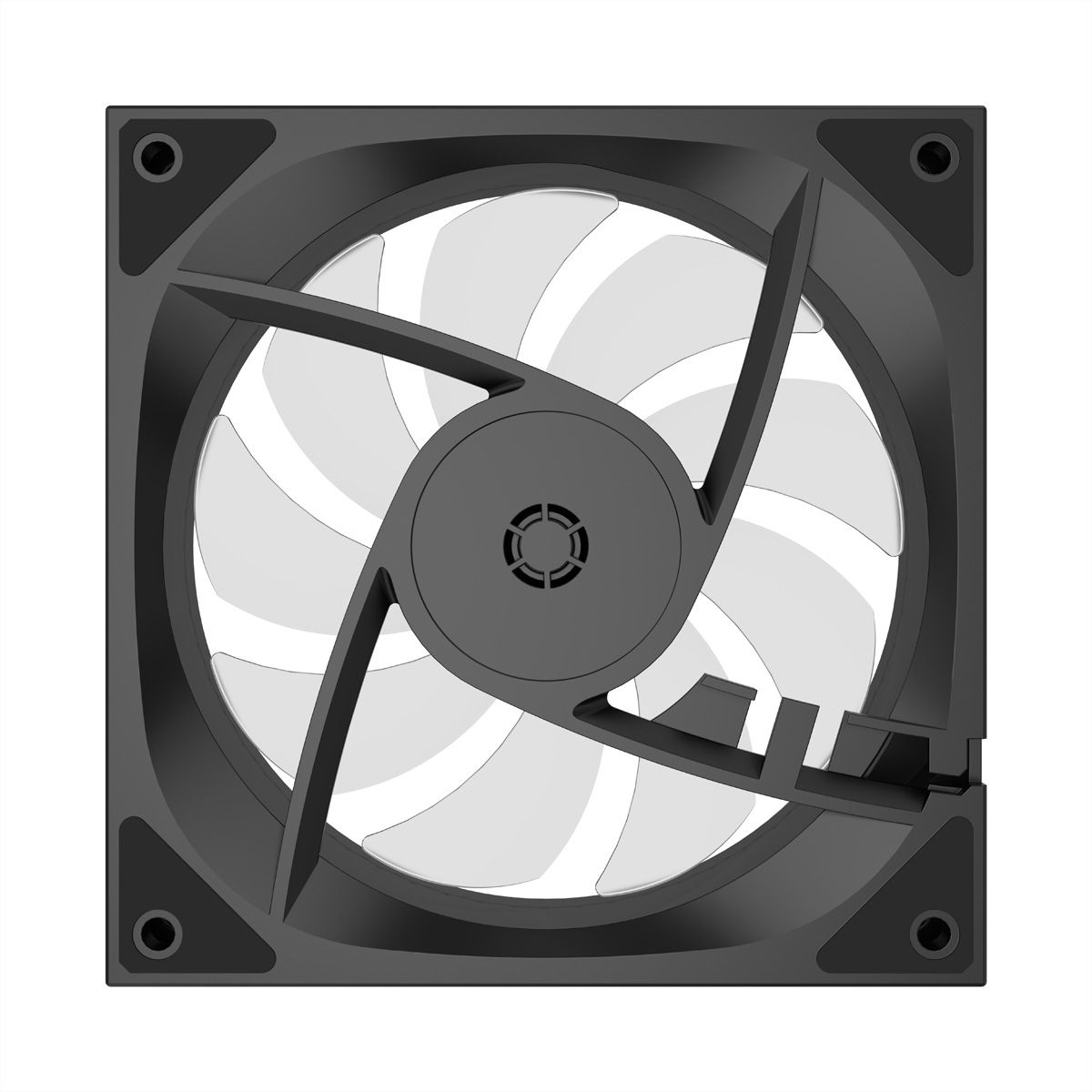 XILENCE XF076 Ventilateur de boîtier, avec Design Infinity Mirror