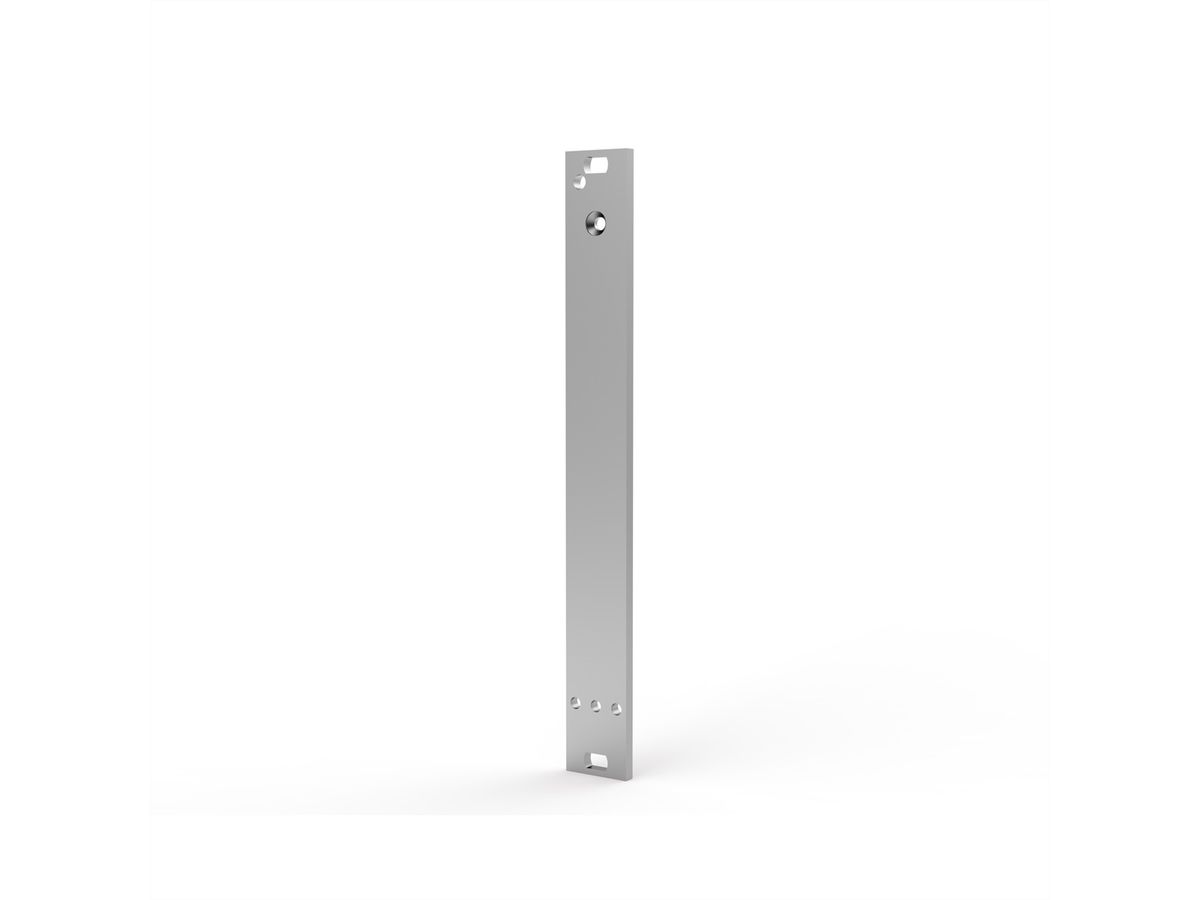 SCHROFF Unité enfichable, face avant, non blindée, pour poignée trapézoïdale statique, 3 U, 3 CV, 2,5 mm, alu, face avant anodisée, face arrière conductrice