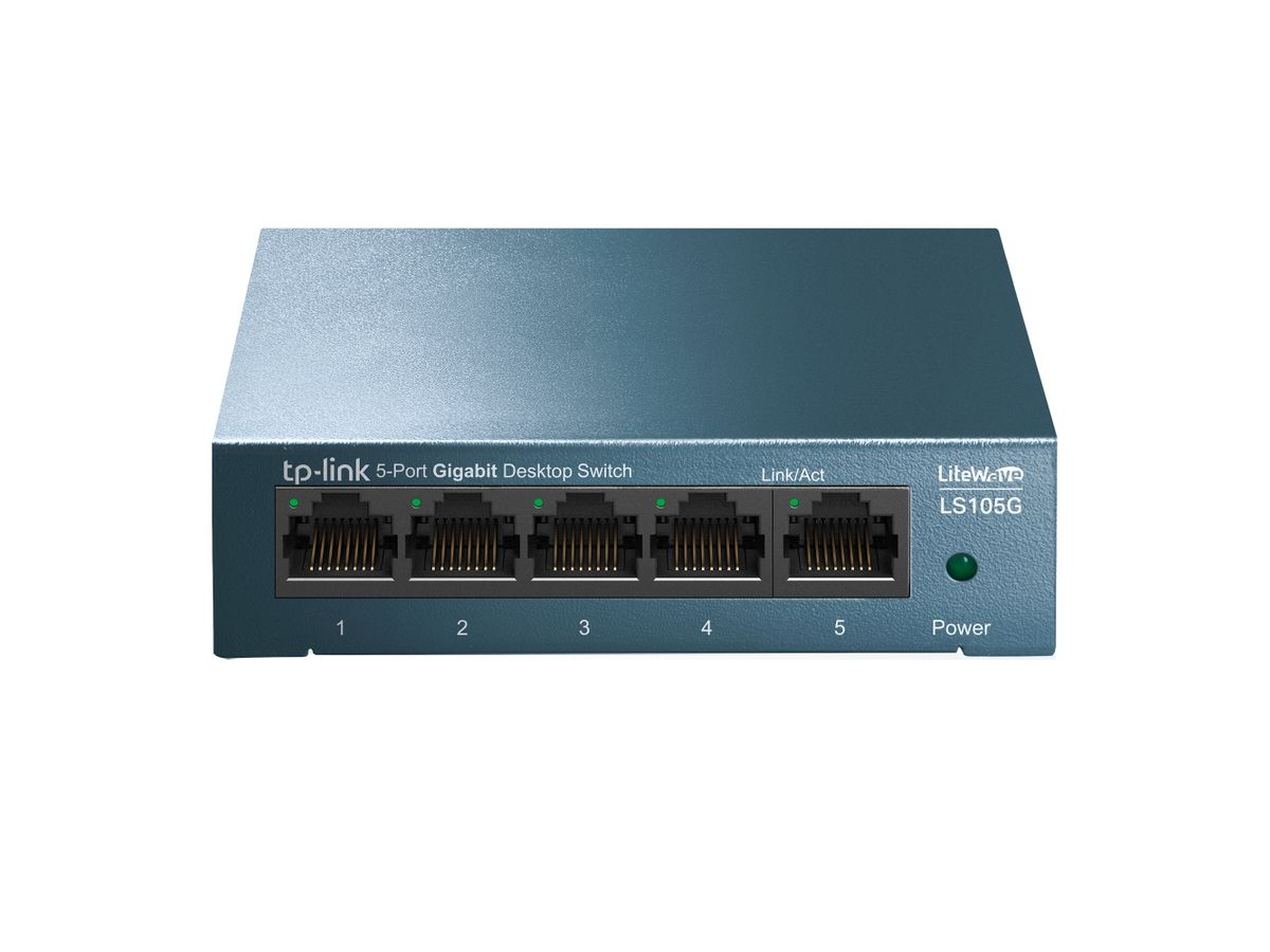 TP-LINK LS105G Non-géré Gigabit Ethernet (10/100/1000) Bleu