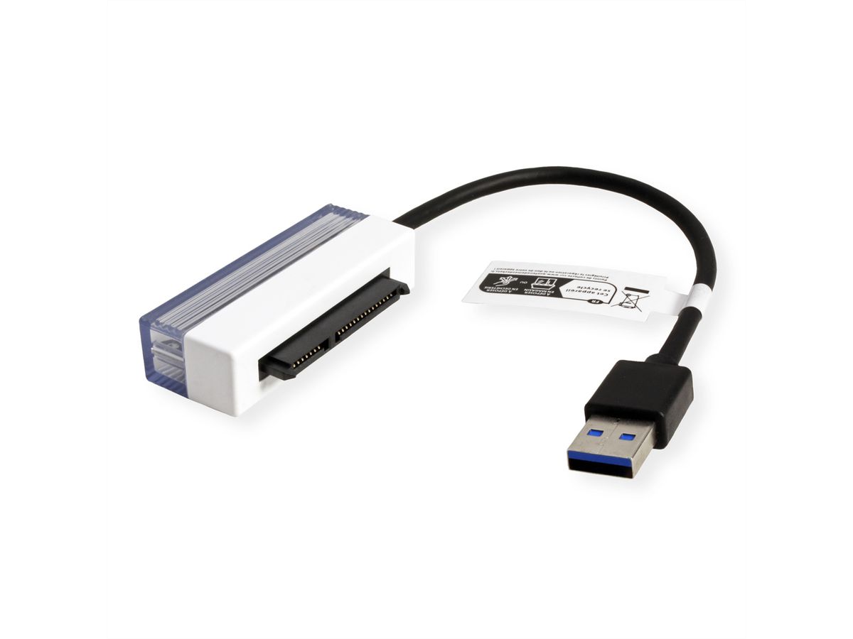 VALUE Convertisseur USB 3.2 Gen 1 vers SATA 6.0 Gbit/s