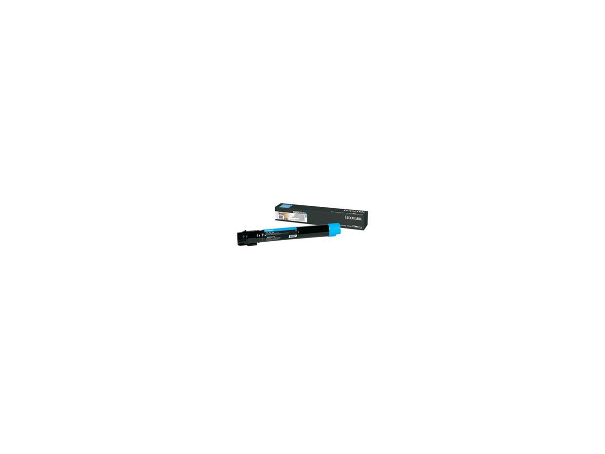 Lexmark X950X2CG Cartouche de toner Original Cyan 1 pièce(s)