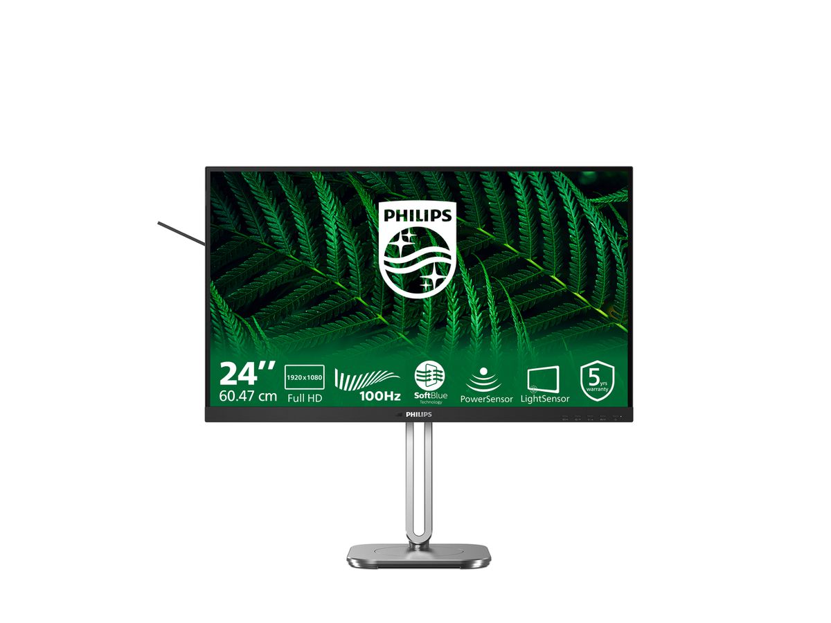 Philips 5000 series 24B2G5200/00 écran plat de PC 60,5 cm (23.8") 1920 x 1080 pixels Full HD LCD Anthracite