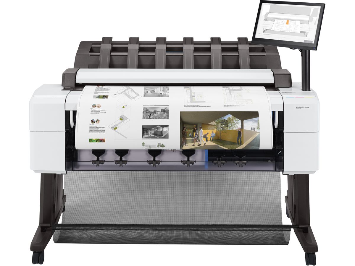 HP Designjet T2600dr imprimante grand format A jet d'encre thermique Couleur 2400 x 1200 DPI A0 (841 x 1189 mm) Ethernet/LAN