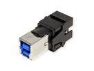 BACHMANN Keystone USB 3.0 Coupleur A/B femelle-femelle noir