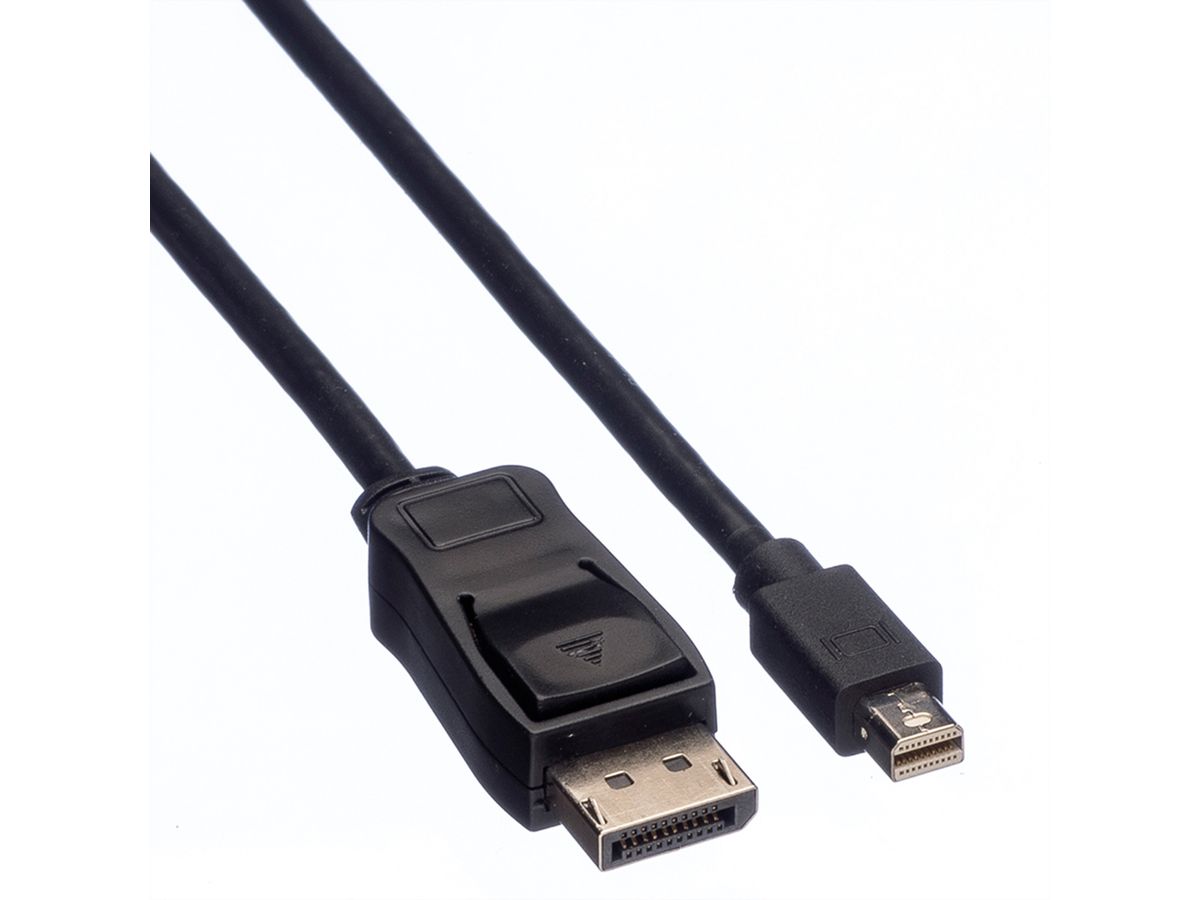 VALUE Câble DisplayPort DP M - Mini DP M, noir, 1,5 m