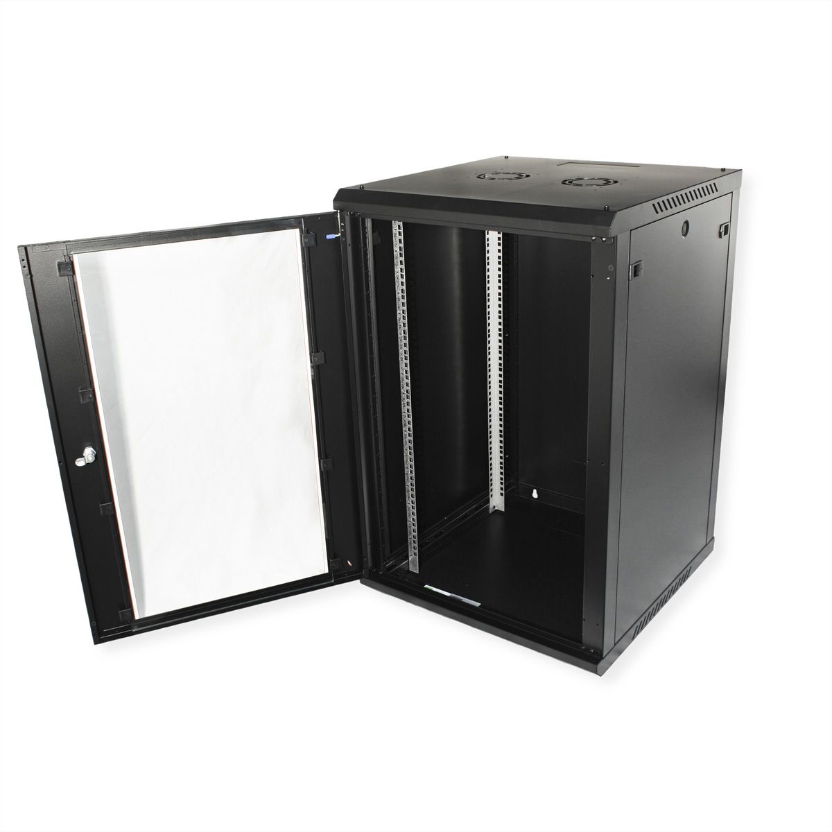 ROLINE 19" Boîtier mural Basic Plus 18U, 600x600 LxP noir
