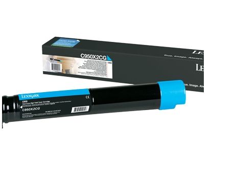 Lexmark C950X2CG Cartouche de toner Original Cyan 1 pièce(s)
