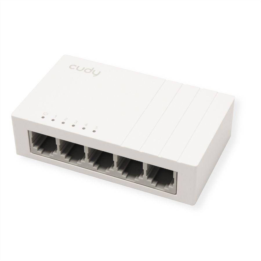 CUDY FS105D Switch 5 ports 10/100 Mbps bureau