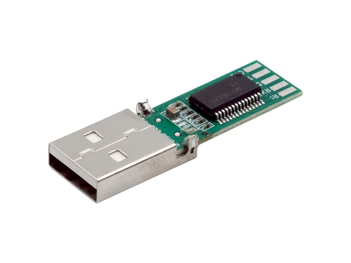 EXSYS EX-13101 Carte de conversion USB vers série 1S RS-232, Chipset FTDI