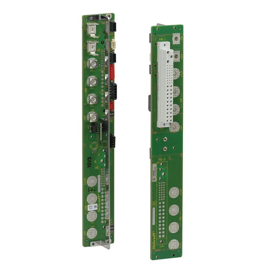 Carte-mère CPCI avec connecteur P 47, 6 U, 8 HP, 1x P47
