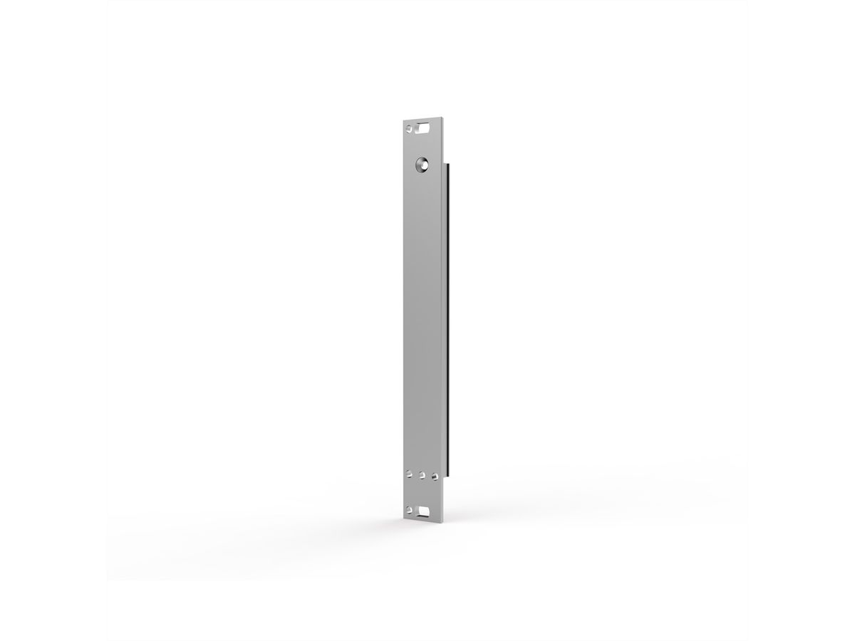SCHROFF Plug-In Unit U-Profile Face avant pour poignée trapézoïdale statique, 3 U, 3 CV, 2,5 mm, alu, anodisé avant, conducteur arrière