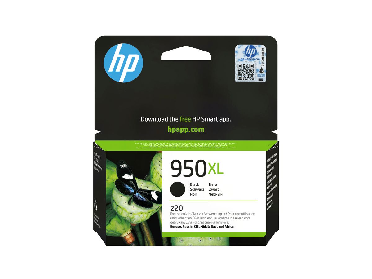 HP 950XL cartouche d'encre noir grande capacité authentique