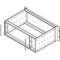 SCHROFF Matériau de blindage EMC platine bus - TRAEGERL. F BPL 3UH SNCF