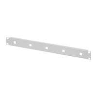 SCHROFF 19" Face avant pour œillets de câbles, 1,5 mm, acier, RAL 7035