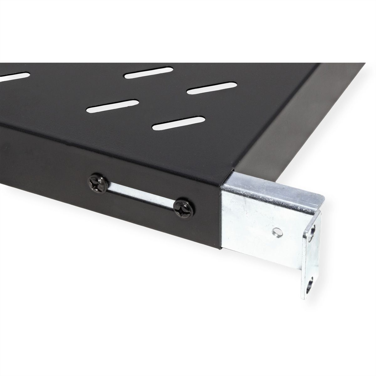 VALUE Etagère 19" profondeur variable 1UH, 440 x 700 mm, 50kg