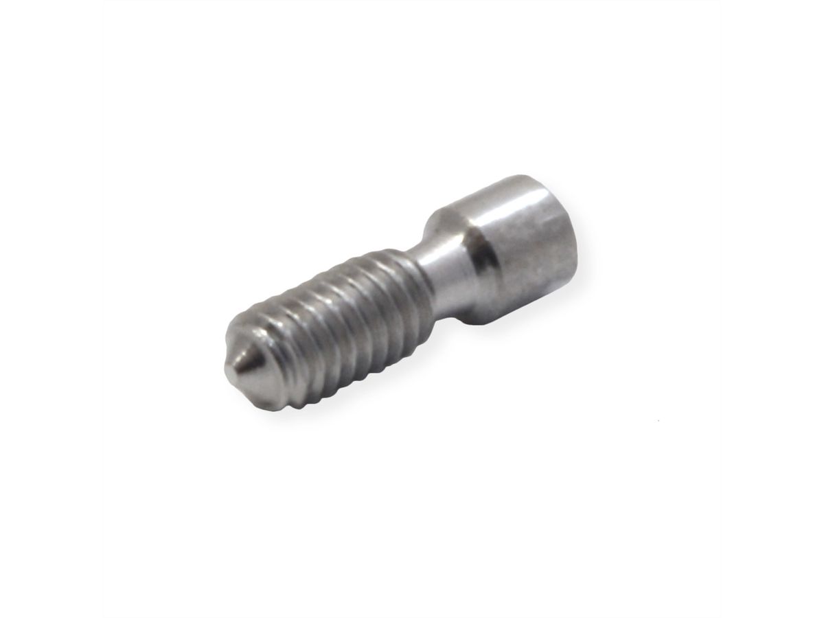 Vis sans tête SCHROFF, acier, M2.5 x 9, Torx 8