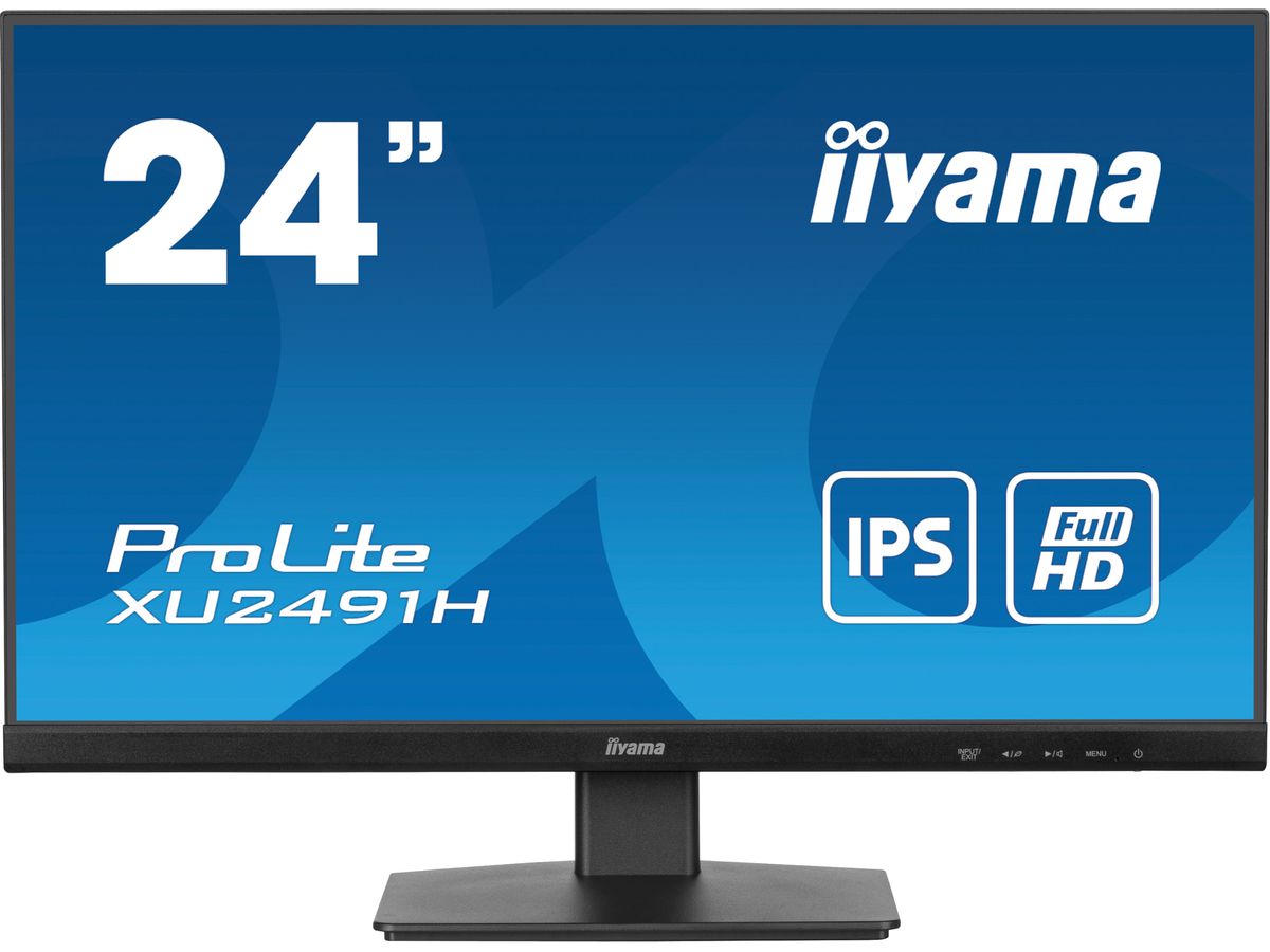 iiyama ProLite XU2491H-B1 écran plat de PC 60,5 cm (23.8") 1920 x 1080 pixels Full HD LED Noir