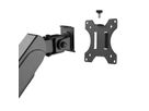 VALUE Bras double LCD, 5 articulations, fixation sur table