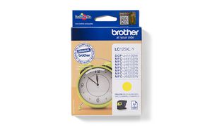 Brother LC125XLY cartouche d'encre 1 pièce(s) Original Jaune