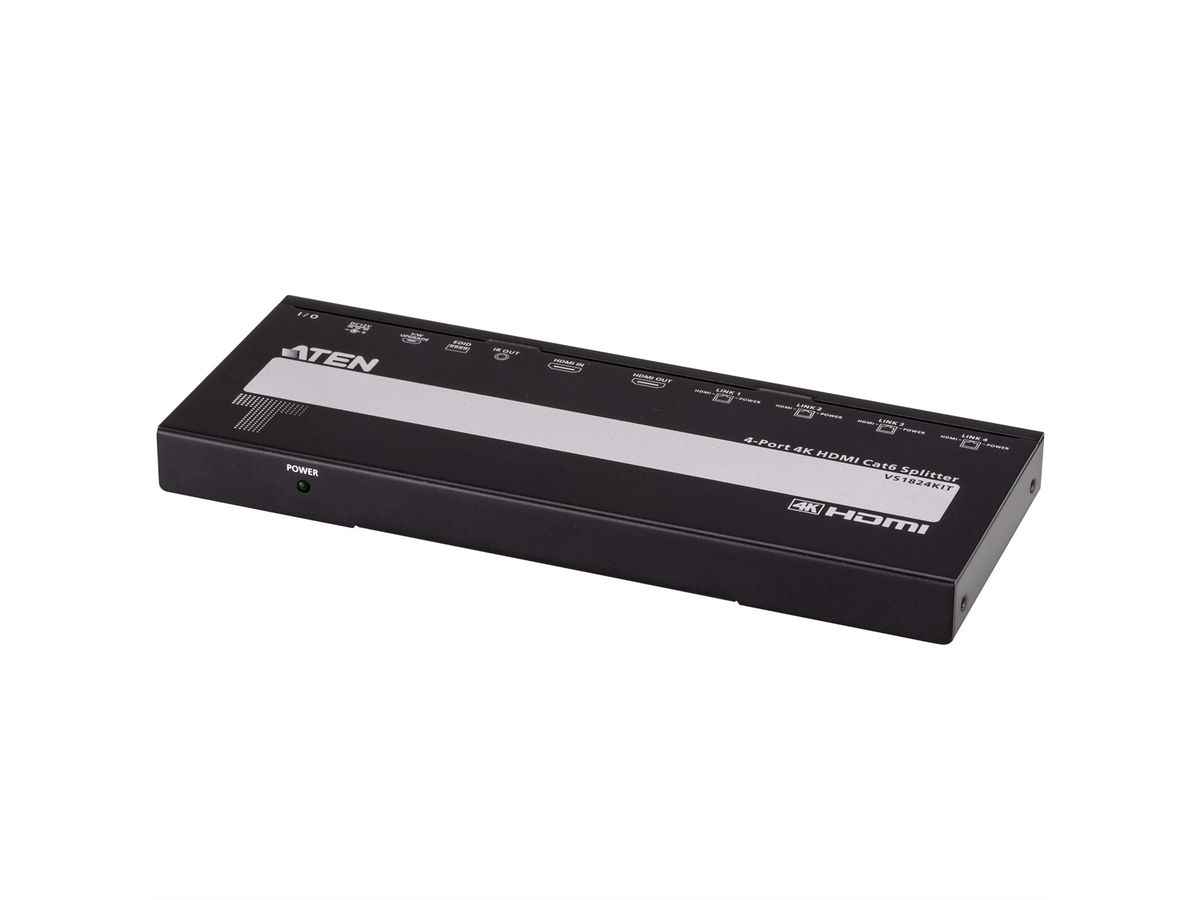 ATEN VS1824KIT Répartiteur 4K HDMI Cat 6 avec récepteurs