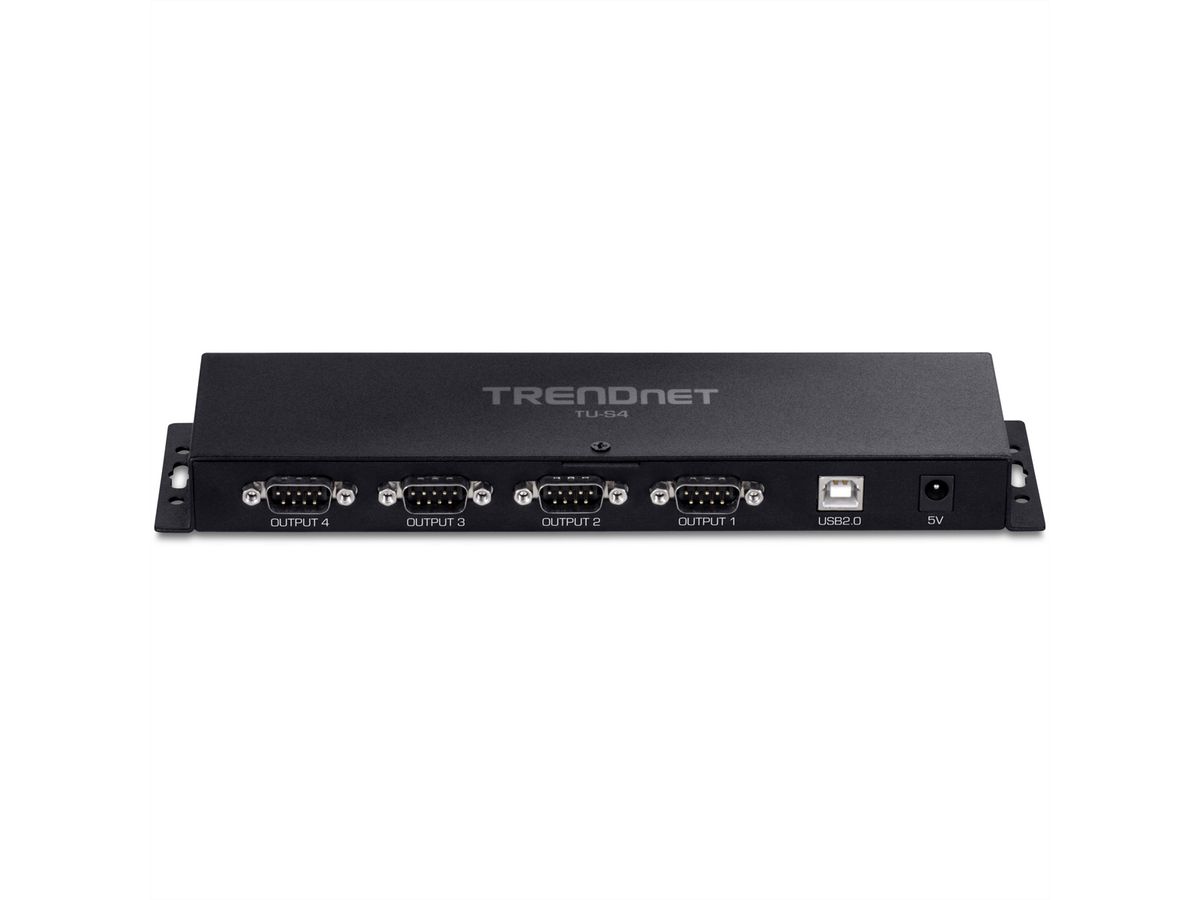 TRENDnet TU-S4 Adaptateur USB vers 4 ports série RS232