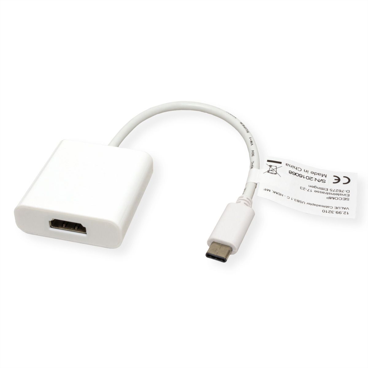 VALUE Adaptateur Type C - HDMI, M/F