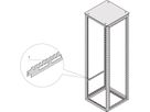 Rail support de câbles Varistar SCHROFF pour profondeur d'armoire, RAL 7021, 1200D