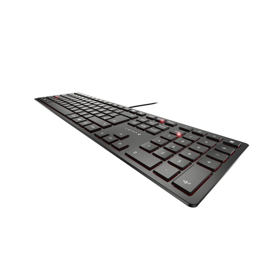 CHERRY KC 6000 Clavier Slim, noir