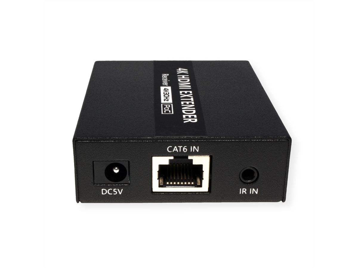 VALUE Prolongateur HDMI A/V via Cat.6A, 4K@30Hz, 40m