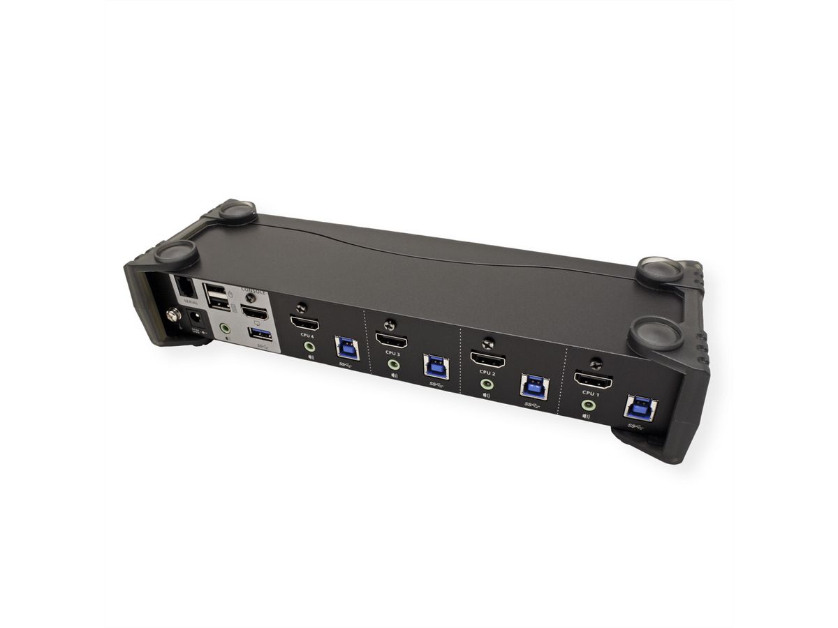 ATEN CS1824 Commutateur KVMP™ HDMI 4K 4 ports USB 3.0