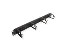 ROLINE 19" Passe-câbles 1U, Avec brosse 44x60mm noir