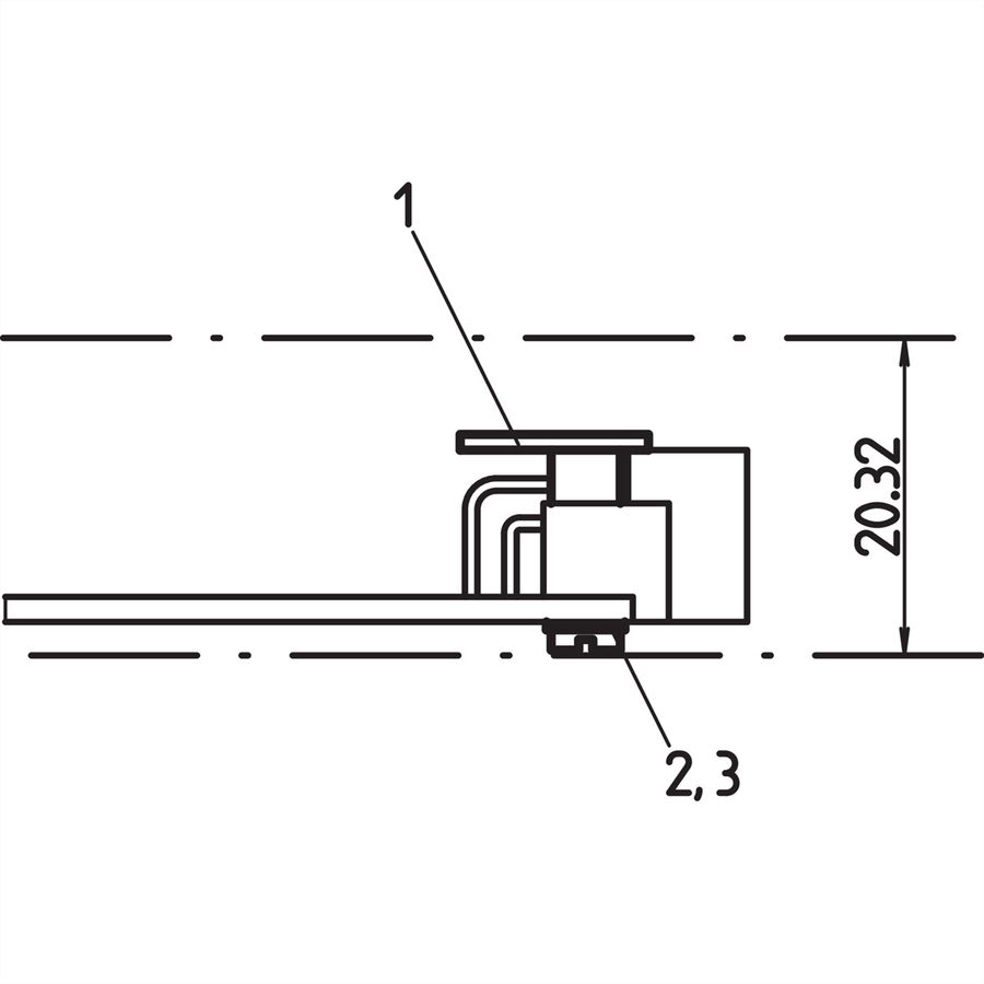 Renforcement de la carte de circuit imprimé SCHROFF, 9 U