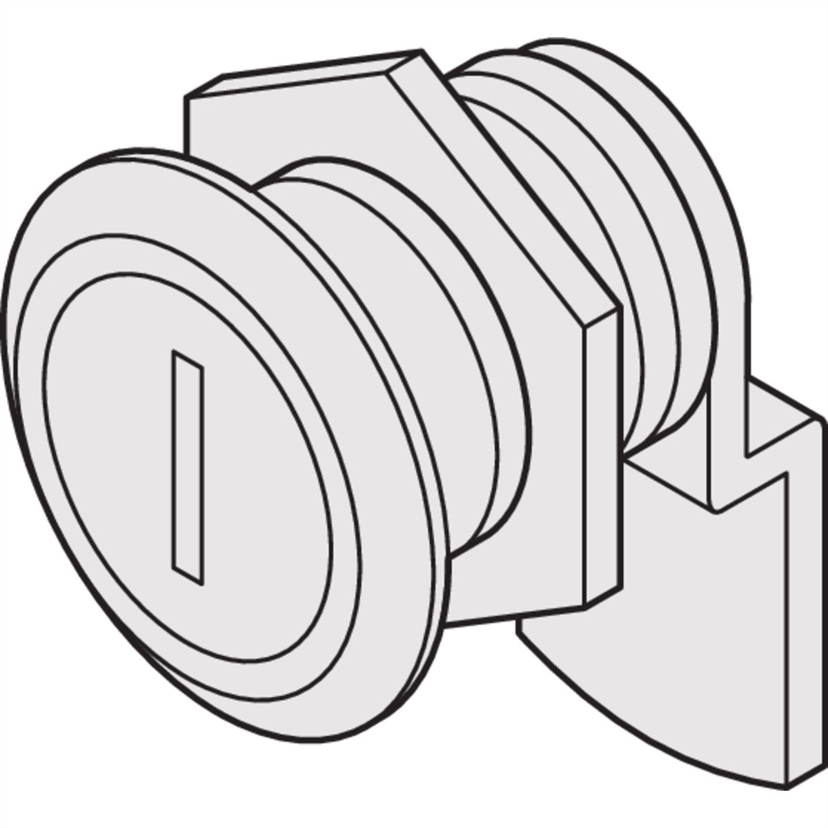 Insert de verrouillage pour boîtier LAN SCHROFF pour système de boîtier modulaire