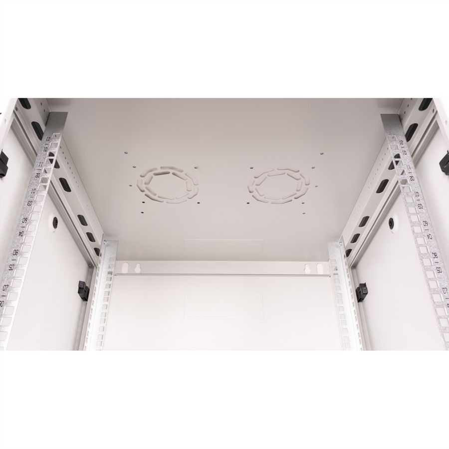 ROLINE 19" Boîtier mural Basic Plus 12U, 600x600 LxP gris