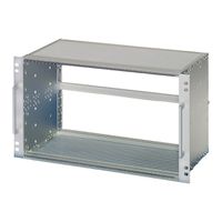 SCHROFF EuropacPRO 19" Subrack Kit pour chemin de fer, blindé, EN 50155, CompactPCI, 3 U, 84 HP, 235 mm