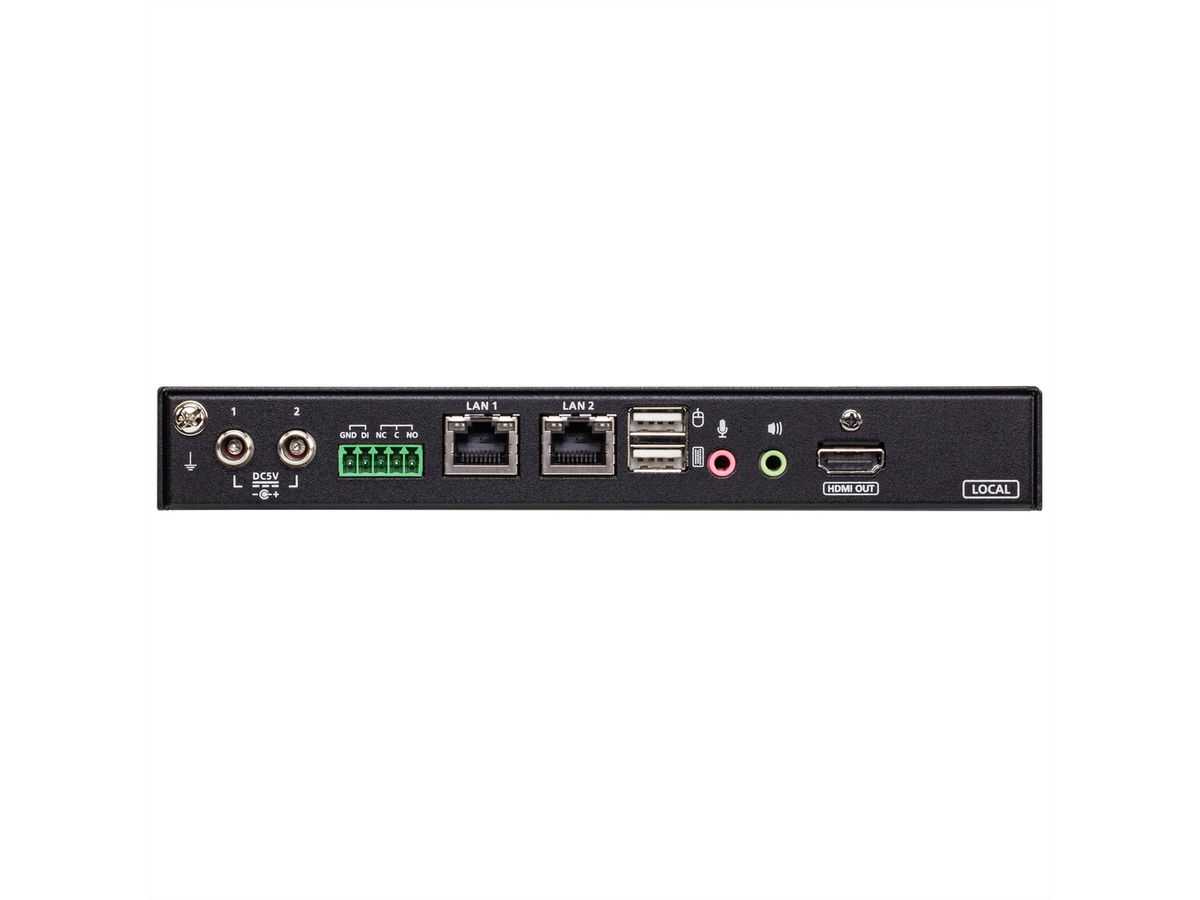 ATEN CN9850 Commutateur KVM sur IP 4K HDMI à port unique, 1-Accès local / distant partagé