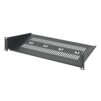SCHROFF Tablette pour appareils 19", 2 U, RAL 7021