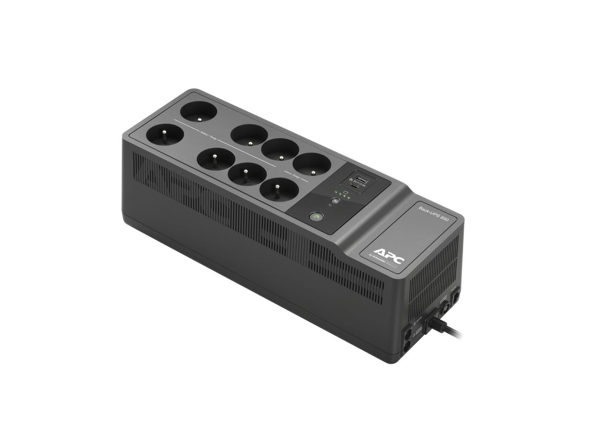 APC BE850G2-FR alimentation d'énergie non interruptible Veille 0,85 kVA 520 W