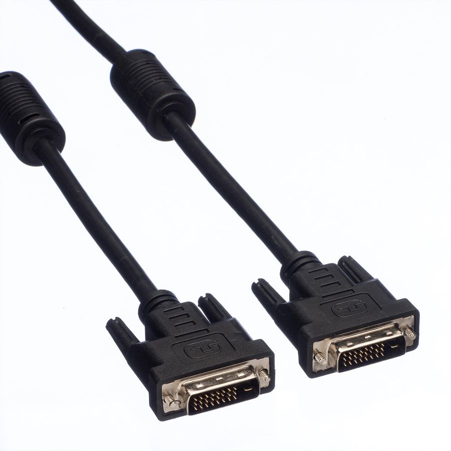 VALUE Câble DVI, DVI M-M, (24+1) dual link, 1 m
