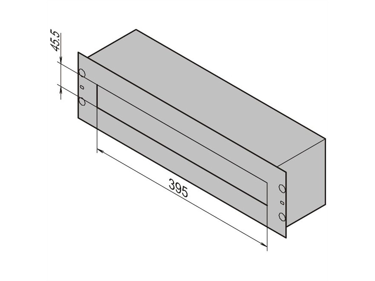 Boîte de distribution 19" SCHROFF